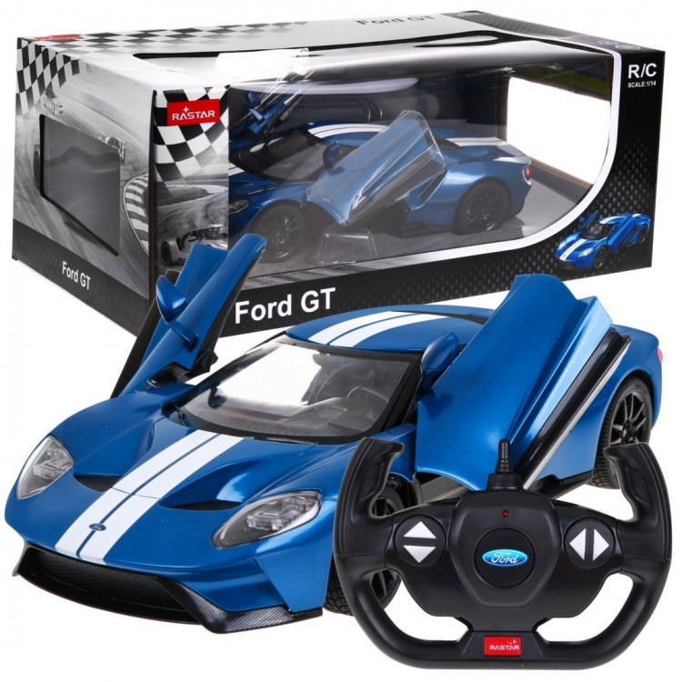 Autíčko Ford R / C GT 1:14 RASTAR modré